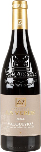 Domaine de La Verde Ora AOP Vacqueyras - 75cl - Côtes du Rhône, Frankreich