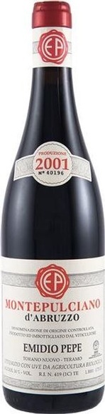 Emidio Pepe Montepulciano d'Abruzzo DOC - 75cl - Abruzzen, Italien
