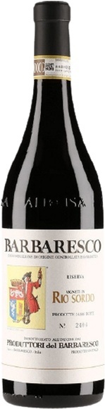 Produttori del Barbaresco Barbaresco DOCG Riserva Rio Sordo - 75cl - Piemont, Italien