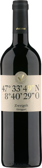 Rutishauser-Divino Varietas 49 Zweigelt Henggart AOC Zürich - 75cl - Zürich, Schweiz