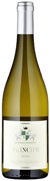 Podere Roseto Principe Bianco DOC Bolgheri Vermentino - 75cl - Toskana, Italien