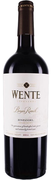 Wente Vineyards Beyer Ranch Zinfandel - 75cl - Kalifornien, USA