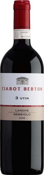 Oberto - Ciabot Berton Nebbiolo Langhe 3 Utin DOC - 75cl - Piemont, Italien