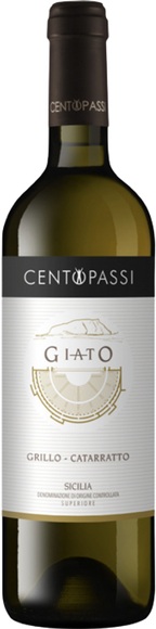 Centopassi Giato Bianco Grillo-Catarratto Sicilia DOC Superiore - 75cl - Sizilien, Italien