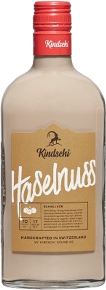 Bündner HASELNUSS Rahmlikör 70 cl / 17 % Schweiz