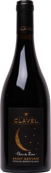 Cotes Du Rhone Village St. Gervais Clair De Lune Domaine Clavel 2015 - Domaine Clavel - 75 cl - Rotwein - Côtes du Rhône, Frankreich
