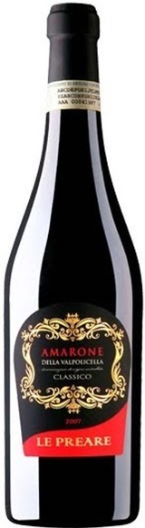 Cantina Valpolicella Negrar Valpolicella Amarone Classico DOC Le Preare - 75cl - Veneto, Italien