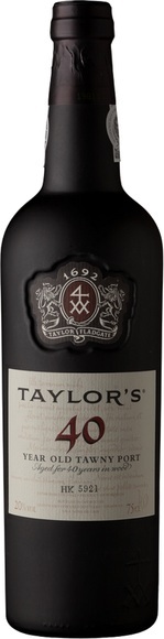 Tawny 40 years old - Taylor's Port Wine - 37.5 cl - Süsswein - Douro, Portugal