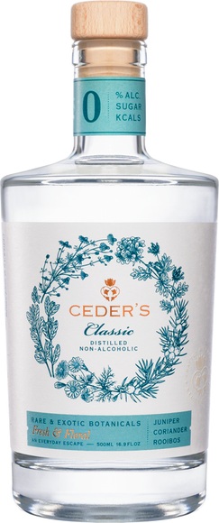 Ceder's Ceder's Classic Gin Non-Alcoholic - 50cl, Südafrika