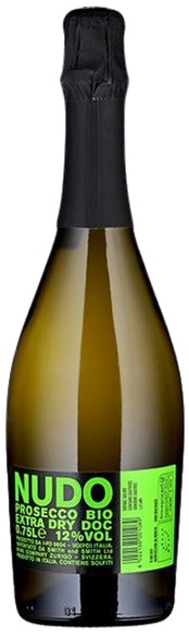 Gino Fasoli Prosecco Extra Dry Nudo Verde DOC Bio - 75cl - Veneto, Italien