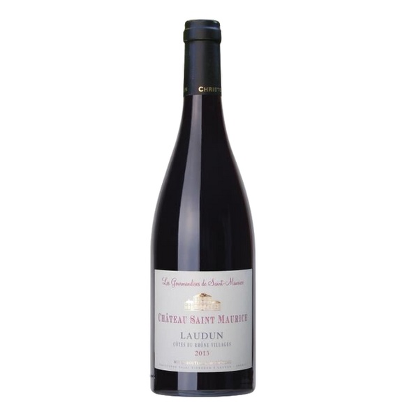 Château Saint-Maurice Cotes du Rhone du Rhone Villages Laudun AOC Cuvee Vieilles Vignes - 75cl - Côtes du Rhône, Frankreich