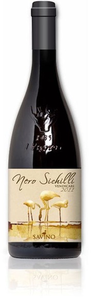 Savino NERO SICHILLI IGT rosso Sicilia nero d'Avola Savino - 75cl - Sizilien, Italien