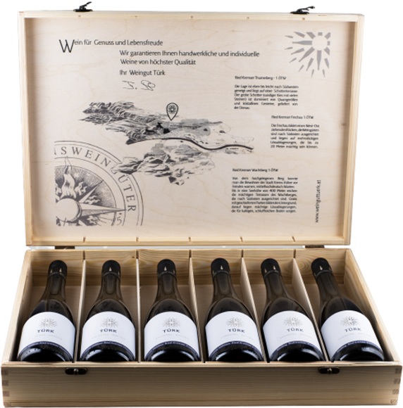 Weingut Türk Erste Lagen Kiste Kremstal 6er Set - 75cl - Niederösterreich, Österreich