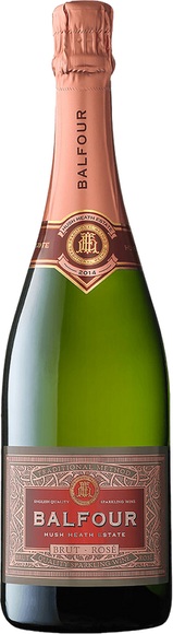 Balfour Winery Balfour Brut Rosé Millésimé Hush Heath Estate - 75cl, Grossbritannien