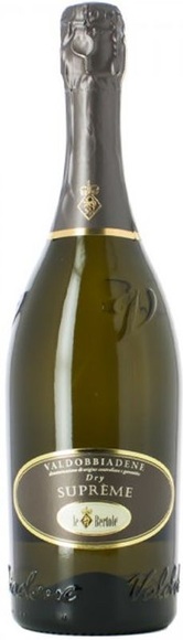 LE BERTOLE Valdobbiadene DOCG Supreme Prosecco Dry - 75cl - Veneto, Italien