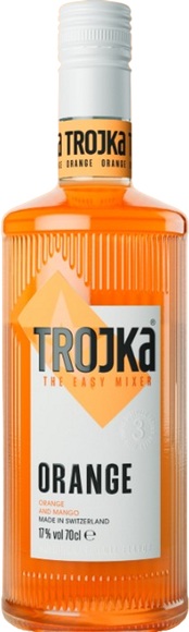 TROJKA ORANGE Vodka Likör 70 cl / 17 % Schweiz