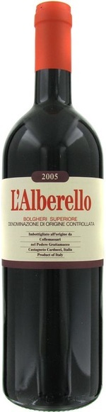 Podere Grattamacco Bolgheri Superiore DOC l'Alberello - 75cl - Toskana, Italien