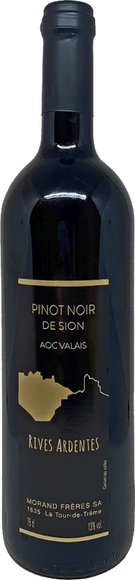 Morand Frères Pinot Noir de Sion Réserve Rives Ardentes AOC - 75cl - Wallis, Schweiz