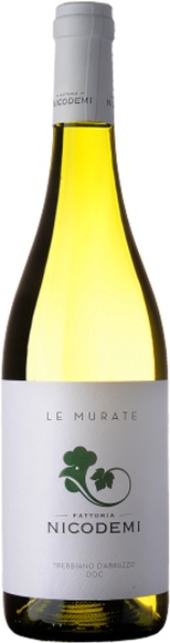 Trebbiano d'Abruzzo Le Murate 2017 - Fattoria Nicodemi - 75 cl - Weisswein - Abruzzen, Italien