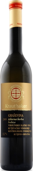 Krauthaker Grasevina IBPB - 50cl - Slawonien, Kroatien