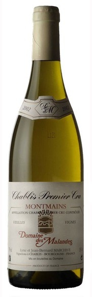 Domaine des Malandes Chablis 1er cru Montmains AOC - 75cl - Burgund, Frankreich