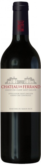 Chateau de Ferrand Château de Ferrand Cru Classé A.O.C. - 500cl - Bordeaux, Frankreich