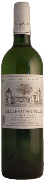 Chateau Montlau blanc Entre-Deux-Mers AC 2018 - Château Montlau - 75 cl - Weisswein - Bordeaux, Frankreich