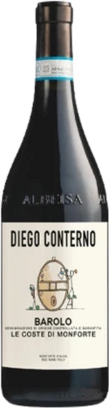 Diego Conterno Le Coste di Monforte 2 Barolo DOCG - 75cl - Piemont, Italien