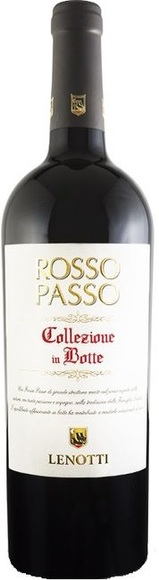 Rosso Passo Collezione In Botte Veneto IGT 2016 - Cantine Lenotti - 75 cl - Rotwein - Veneto, Italien
