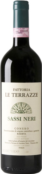 Le Terrazze Rosso Conero Docg Riserva Sassi Neri - 75cl - Marche, Italien