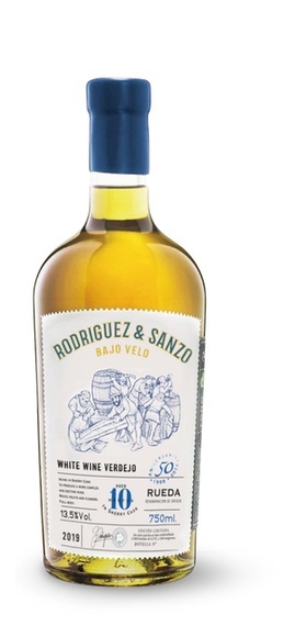 Rodríguez Sanzo Bajo Velo aged 10 months in Sherr cask Rueda DO - 75cl - Duero-Tal (Castilla y Leon), Spanien