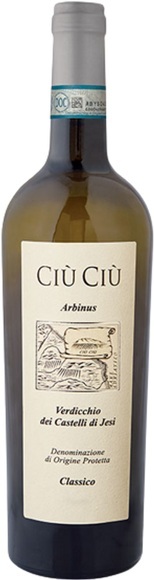 Ciù Ciù Arbinus Verdicchio dei Castelli di Jesi DOP Classico - 75cl - Marche, Italien