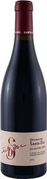 Domaine Santa Duc Cotes du Rhone Quatre Terres AOC - 75cl - Côtes du Rhône, Frankreich