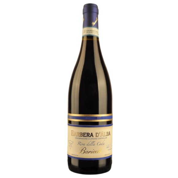 Azienda Vinicola Cascina Baricchi Barbera d'Alba Riva della Coda DOC - 75cl - Piemont, Italien