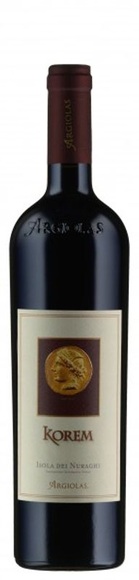 Argiolas Korem Rosso Isola dei Nuraghi IGT - 75cl - Sardinien, Italien