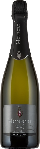Spumante Brut Trento DOC - Cantine Monfort - 75 cl - Champagner und Schaumwein - Trentino, Italien