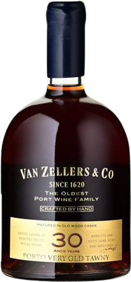 30 Years Old Tawny Port - Van Zellers & Co - 75 cl - Süsswein - Porto, Portugal