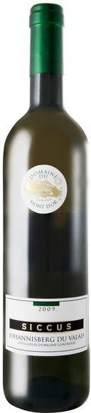 Johannisberg du Valais AOC Siccus 2020 - Domaine du Mont d'Or - 50 cl - Weisswein - Wallis, Schweiz