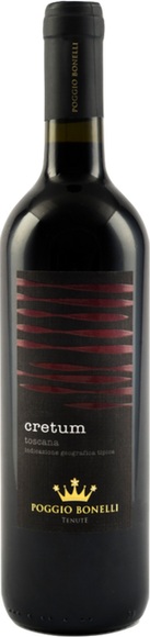 Poggio Bonelli Cretum Rosso IGT - 75cl - Toskana, Italien