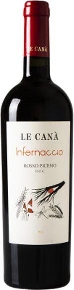Le Canà Rosso Piceno DOC Infernaccio - 75cl - Toskana, Italien