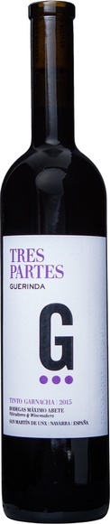 Maximo Abete Guerinda Tres Partes Garnacha DO Navarra - 75cl