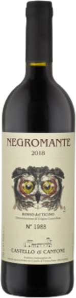 Castello di Cantone Rosso del Ticino DOC Riserva Negroamante - 75cl - Tessin, Schweiz