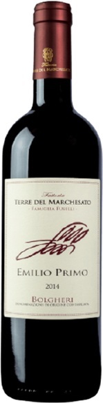 Terre del Marchesato Emilio Primo Bolgheri Rosso DOC - 75cl - Toskana, Italien