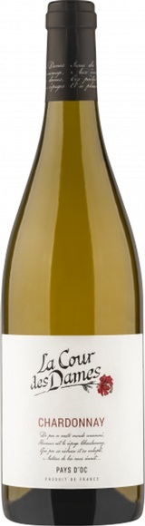 Badet Clement La Cour des Dames Chardonnay Pays d'Oc IGP - 75cl - Midi - Languedoc-Roussillon, Frankreich