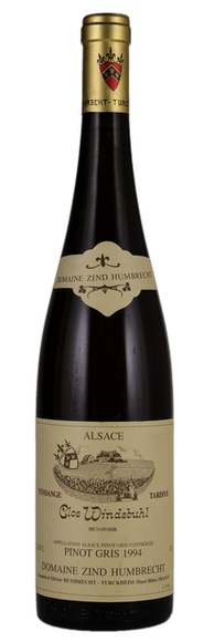 Zind-Humbrecht Pinot Gris AC Clos Windsbuehl BIO - 75cl - Elsass, Frankreich