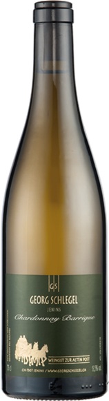 Georg Schlegel Jeninser Chardonnay Vin de Pays Suisse - 75cl - Bündner Herrschaft, Schweiz