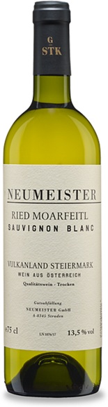 Weingut Neumeister Sauvignon Blanc Ried Moarfeitl Vulkanland Steiermark DAC - 75cl, Österreich