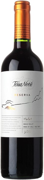 Merlot Riserva 2015 - Terra Noble - 75 cl - Rotwein - Valle Central, Chile