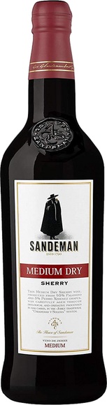 Sherry Sandeman Med.15% 75cl