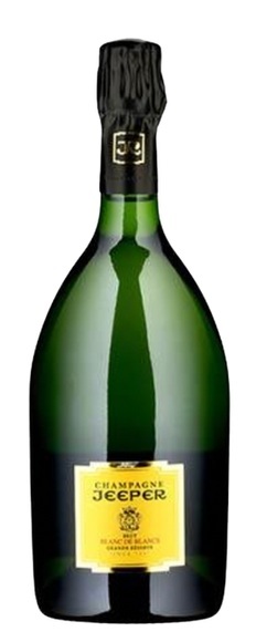Jeeper Champagne Brut Blanc de Blancs Grande Réserve AOC - 75cl - Champagne, Frankreich